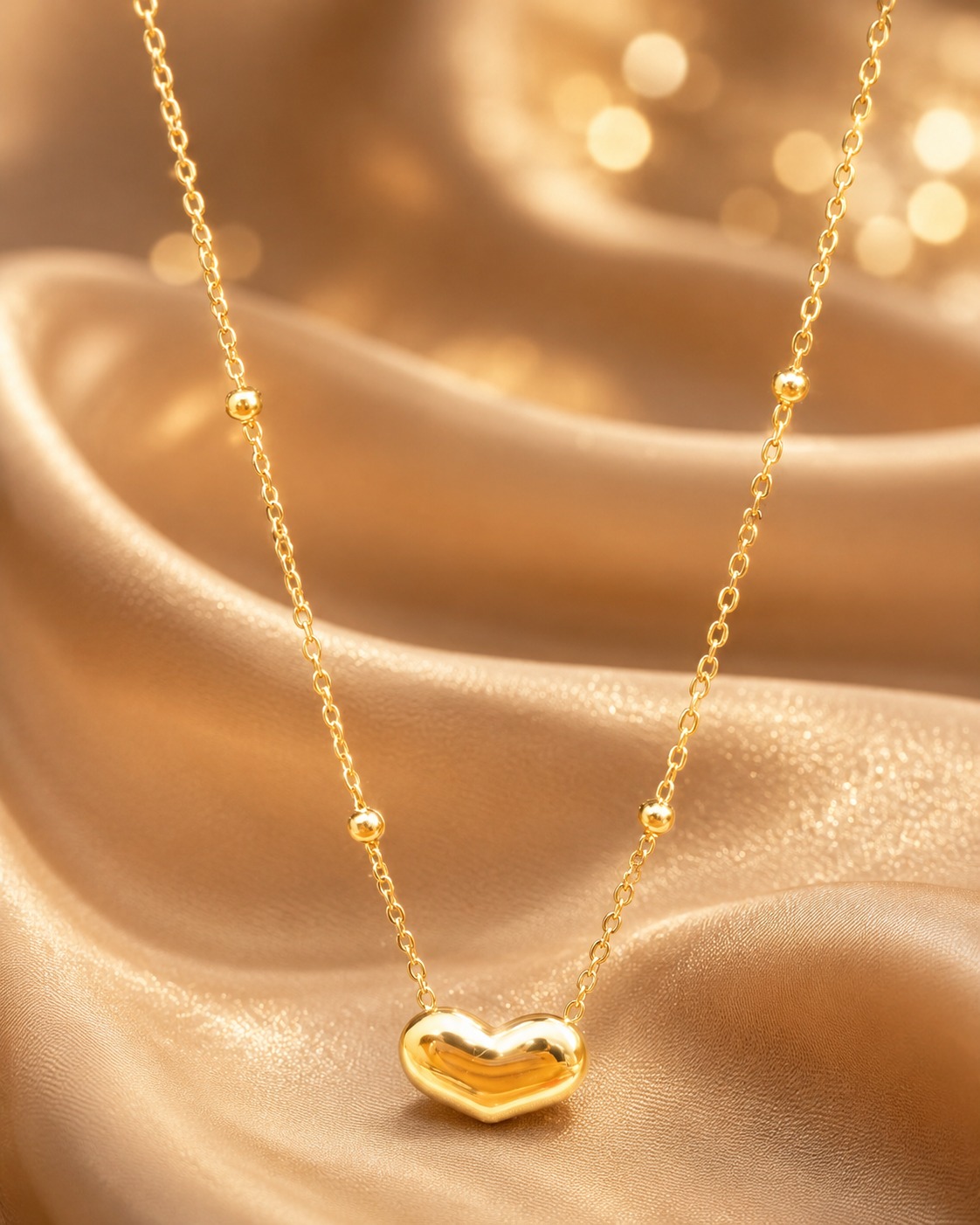LYXORA gold plated stainless steel necklace